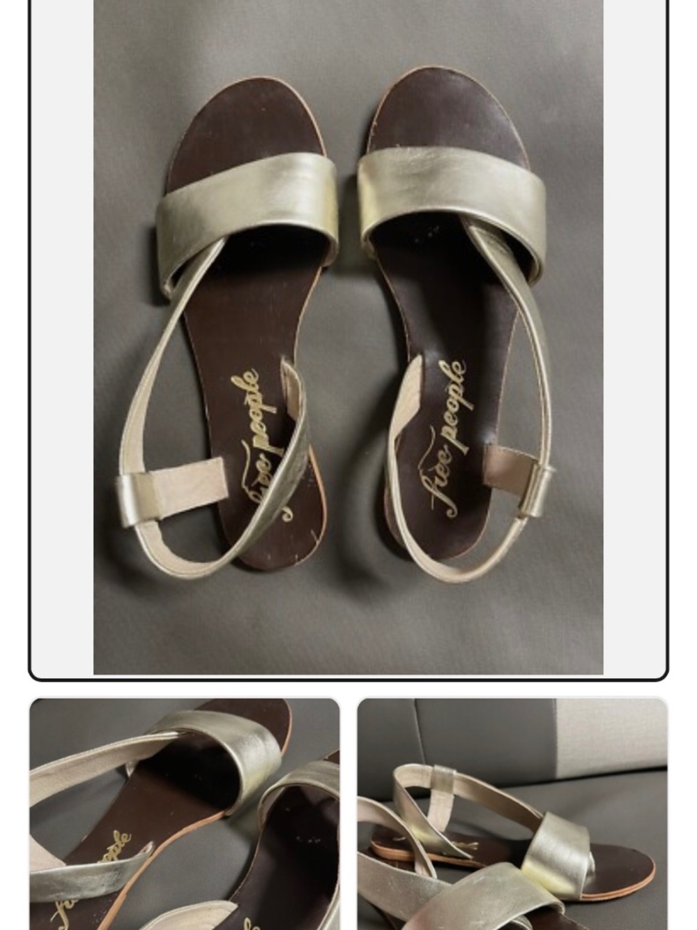 Free People Spring back sandal size 8